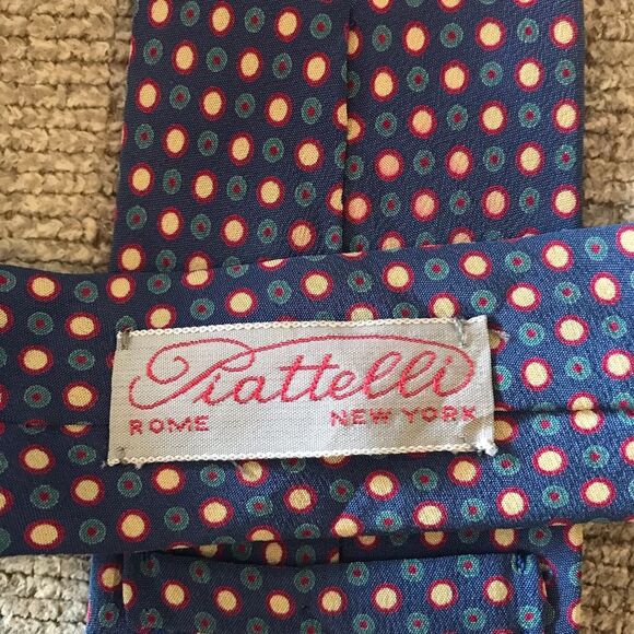 Lot of 7 men ties 100% silk - Picture 5 of 8